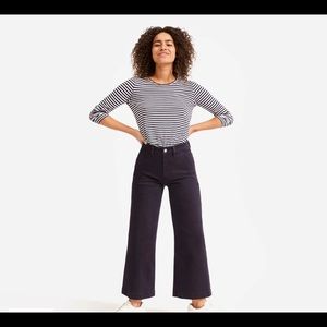 EUC Everlane wide leg crop